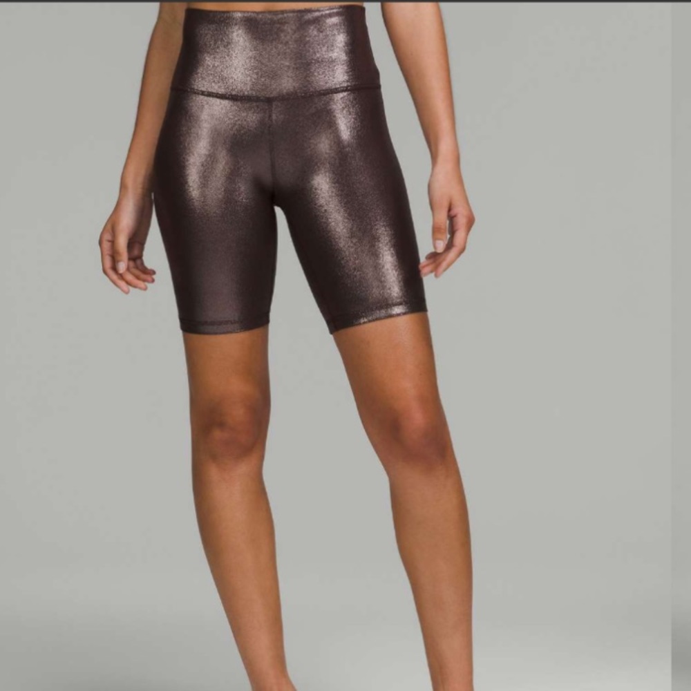 SOLD Lululemon Align HR Shorts 8 inch ‘French Press’ Size 4 - Picture 2 of 8